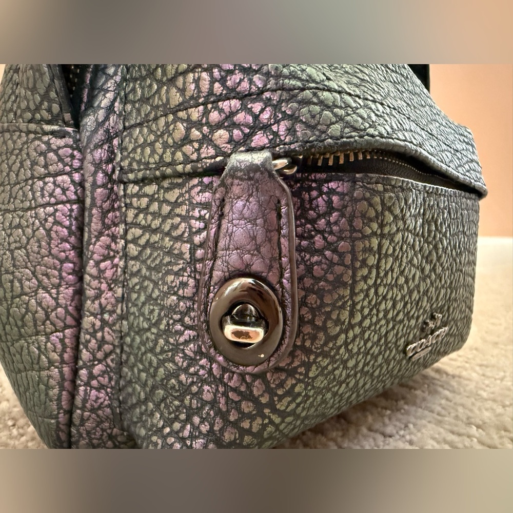 Coach RARE Hologram Mini Backpack & ID Case Set - Picture 8 of 16